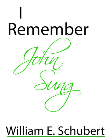 I Remember John Sung