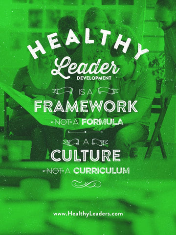 Healthy Leader Development Poster